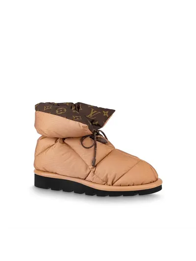 Louis Vuitton Bot Pillow Comfort Ankle Bej