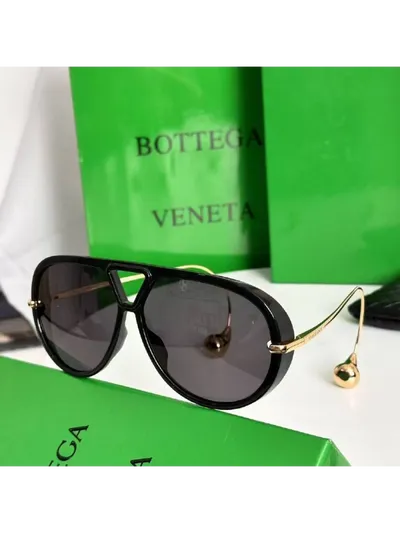 Bottega Veneta Gözlük Drop Aviator Gold