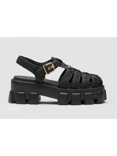 Prada Sandalet Siyah