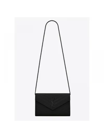Saint Laurent Cüzdan Cassandre Siyah