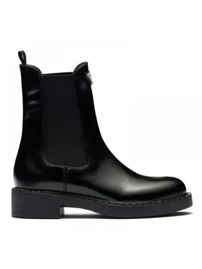 Prada Bot Chelsea Siyah