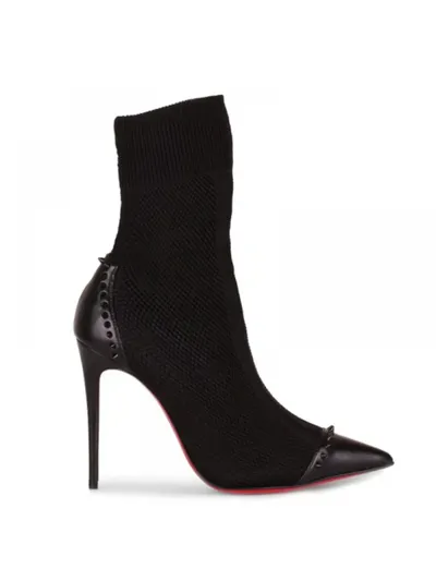 Christian Louboutin Dovi Dova Çorap bot Siyah