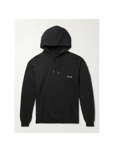 Celine Sweatshirt Hoodie Siyah