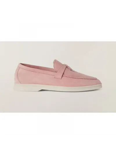 Loro Piana Ayakkabı Loafer Pembe