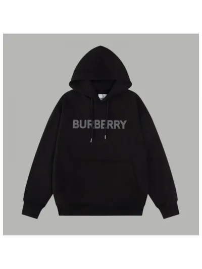 Burberry Kapüşonlu Sweatshirt Siyah