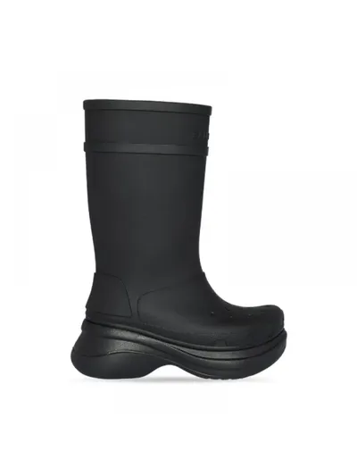 Balenciaga Crocs Çizme Siyah