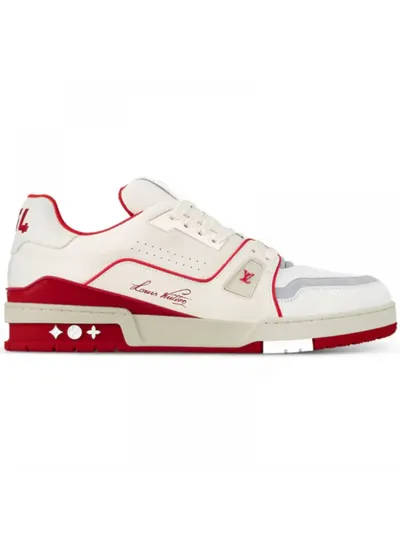 Louis Vuitton Ayakkabı Trainer Sneaker Kırmızı
