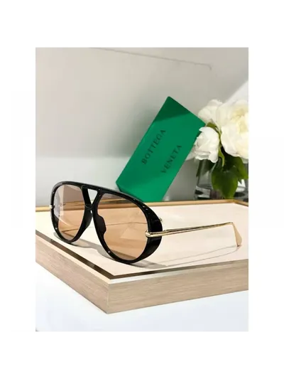 Bottega Veneta Gözlük Classic Aviator Turuncu