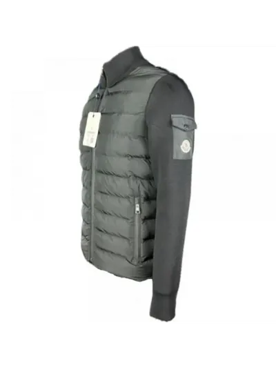Moncler Kolu Triko Mont Siyah