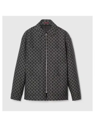 Gucci Ceket Siyah-Gri