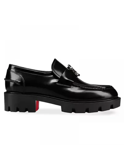 Christian Louboutin Ayakkabı CL Moc Lug Siyah