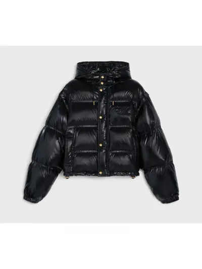 Celine Mont Cropped Triomphe  Siyah