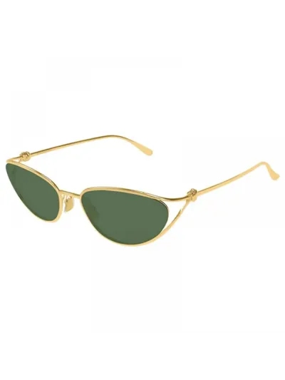 Bottega Veneta Gözlük Knot Cat Eye Gold