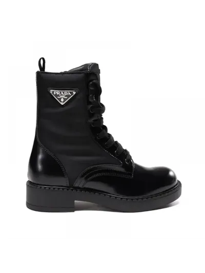 Prada Combat Bot Siyah