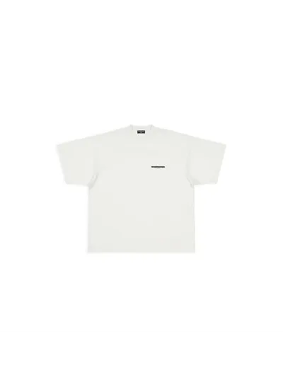Balenciaga Tişört Strike Beyaz