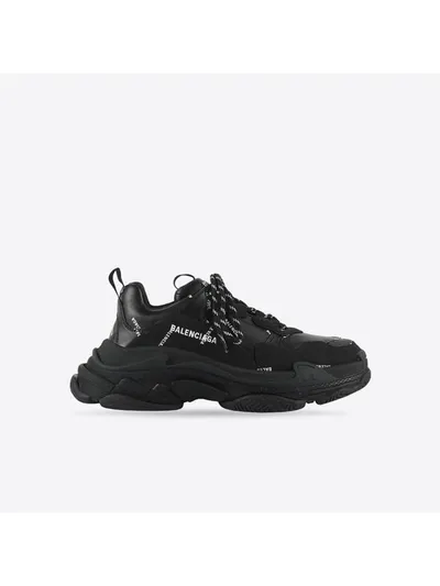 Balenciaga Ayakkabı Allover Siyah