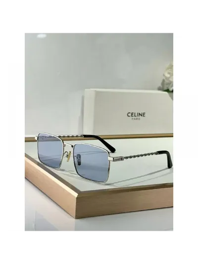 Celine Gözlük Rhinestone Mavi