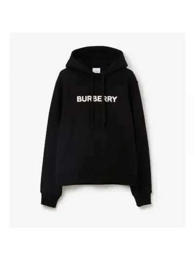 Burberry Sweatshirt Logo Print Siyah
