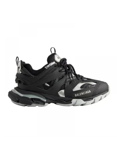 Balenciaga Ayakkabı Track Siyah-Silver
