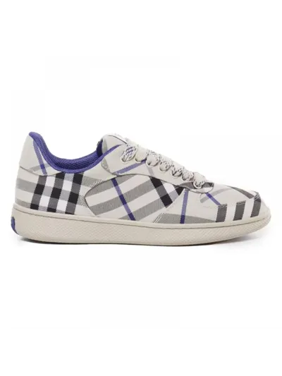 Burberry Ayakkabı Vintage Check Sneakers Beyaz