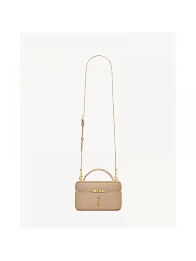Saint Laurent Çanta Gaby Vanity Pudra