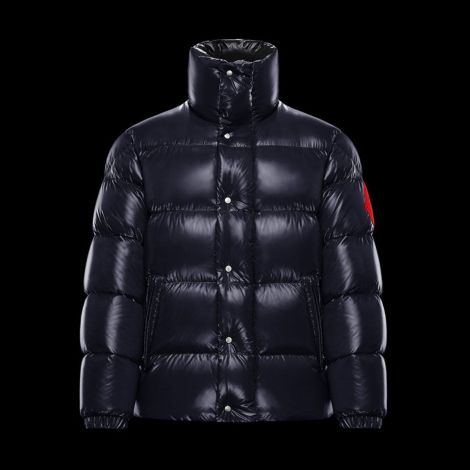 Moncler Mont Dervaux Lacivert - Moncler Mont 2021 Erkek Dervaux Jacket Sisme Lacivert