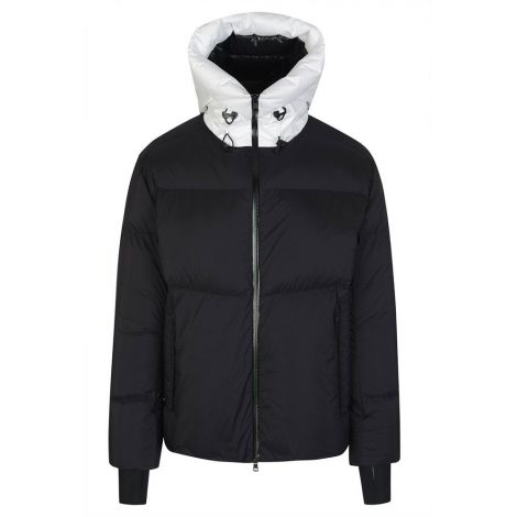 Moncler Mont Eustache Siyah - Moncler Mont 2022 Coats Jackets C6 Eustache Jacket Erkek Beyaz Detay Siyah
