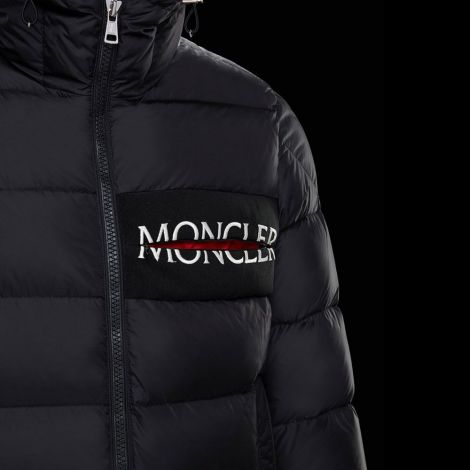 Moncler Mont Aiton Siyah - Moncler Mont Erkek Aiton Genius Logo Siyah