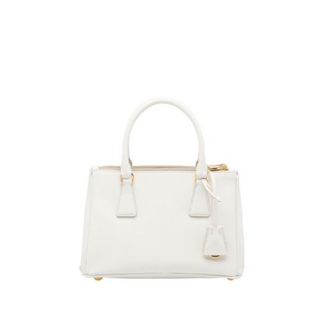 Prada Çanta Galleria Saffiano Beyaz - Prada Canta 2021 Galleria Saffiano Leather Small Bag White Beyaz