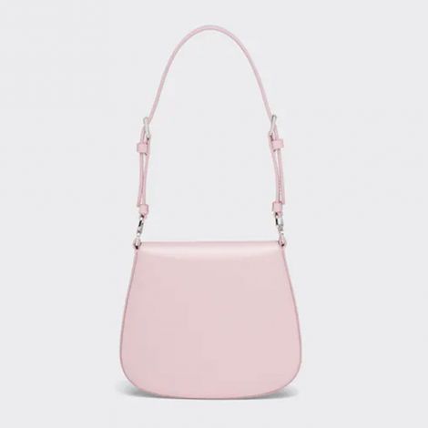 Prada Çanta Cleo Brushed Pembe - Prada Canta Bag 22 Cleo Brushed Leather Mini Bag Alabaster Pink Pembe