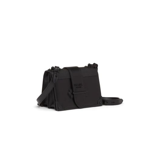 Prada Çanta Cahier Siyah - Prada Canta Cahier Shoulder Bag Black Siyah