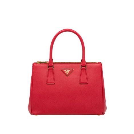 Prada Çanta Galleria Saffiano Kırmızı - Prada Canta Kadin Galleria Saffiano Leather Medium Bag Red Kirmizi