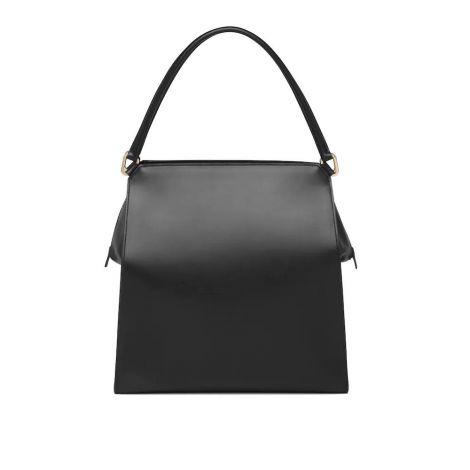 Prada Çanta Louise Siyah - Prada Canta Louise Large Leather Handbag El Cantasi Siyah
