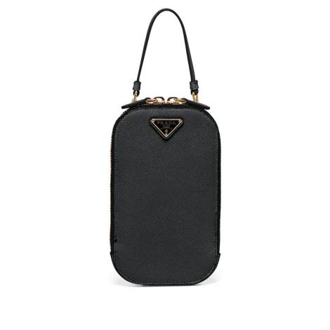 Prada Çanta Saffiano Siyah - Prada Canta Saffiano Leather Mini Bag Black Siyah