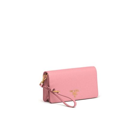 Prada Çanta Saffiano Pembe - Prada Canta Saffiano Leather Mini Bag Petal Pink Pembe