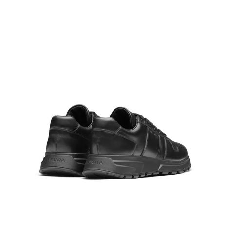 Prada Ayakkabı Prax 01 Siyah - Prada Ayakkabi 2021 Prax 01 Leather Laced Sneakers Black Siyah
