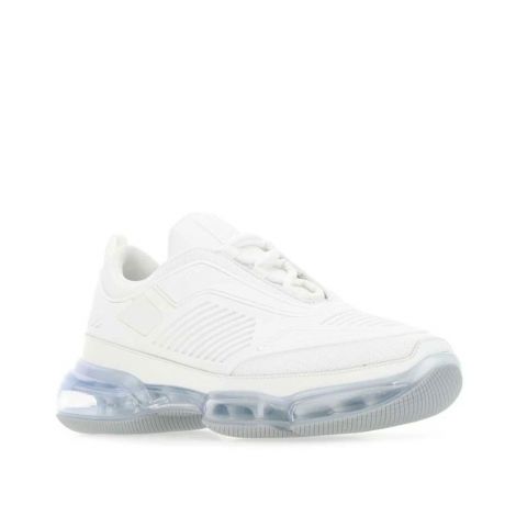 Prada Ayakkabı Cloudbust Beyaz - Prada Cloudbust Lace Up Sneakers White 2021 Beyaz