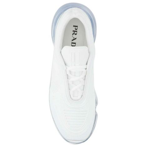 Prada Ayakkabı Cloudbust Beyaz - Prada Cloudbust Lace Up Sneakers White 2021 Beyaz