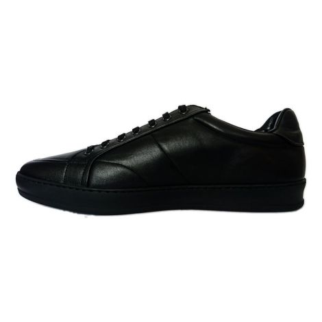 Prada Ayakkabı Panelled Siyah - Prada Erkek Ayakkabi Panelled Low Top Sneakers Siyah 1