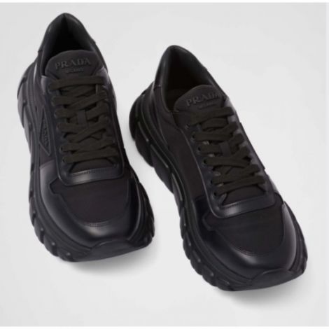 Prada Ayakkabı Re-nylon Siyah - Prada Erkek Siyah