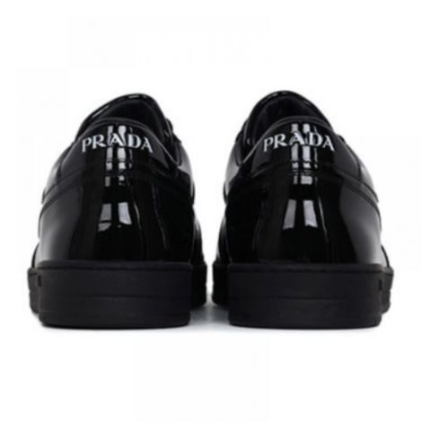 Prada Ayakkabı Down Town Siyah - Prada Street Style Plain Sneakers Prada Men Shoes Prada Erkek Ayakkabi Prada Ayakkabi Siyah