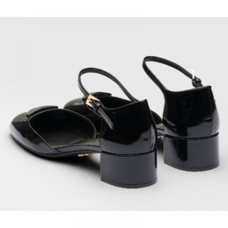 Prada Rugan Topuklu Ayakkabı Siyah - Prada Women Shoes Prada Kadin Topuklu Ayakkabi Prada Topuklu Ayakkabi Prada Ayakkabi Siyah