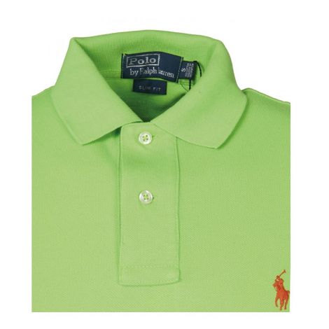 Ralph Lauren Tişört Polo Green - Polo T Shirt Ralph Lauren Green