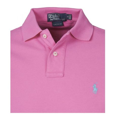 Ralph Lauren Tişört Polo Pink - Polo T Shirt Ralph Lauren Pink