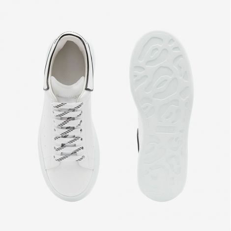 Alexander McQueen Ayakkabı Oversized Sneaker Beyaz - Alexander Mcqueen Ayakkabi 2022 Oversized Sneaker Black Beyaz