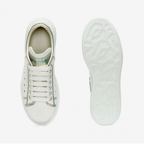 Alexander McQueen Ayakkabı Oversized Sneaker Beyaz - Alexander Mcqueen Ayakkabi 2022 Oversized Sneaker Silver Beyaz