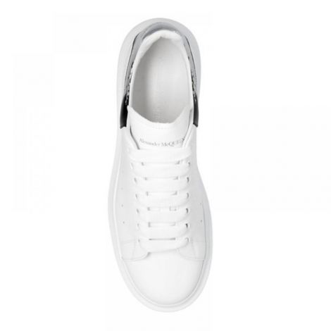 Alexander McQueen Ayakkabı Larry Sneakers Beyaz - Alexander Mcqueen Larry Sneakers White Silver Alexander Mcqueen Ayakkabi Beyaz