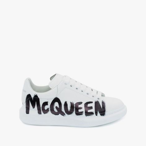 Alexander McQueen Ayakkabı Graffiti Beyaz - Alexander Mcqueen Online Exclusive Graffiti Oversized Sneaker Beyaz