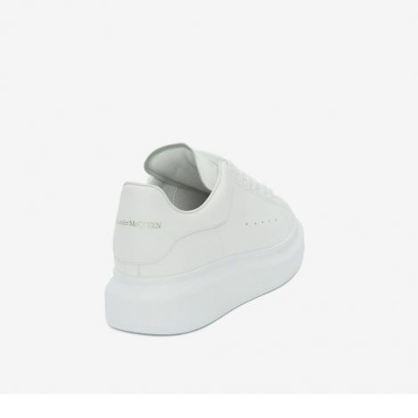 Alexander McQueen Ayakkabı Oversized Beyaz - Alexander Mcqueen Oversized Sneaker Erkek Ayakkabi Beyaz Logo Gri