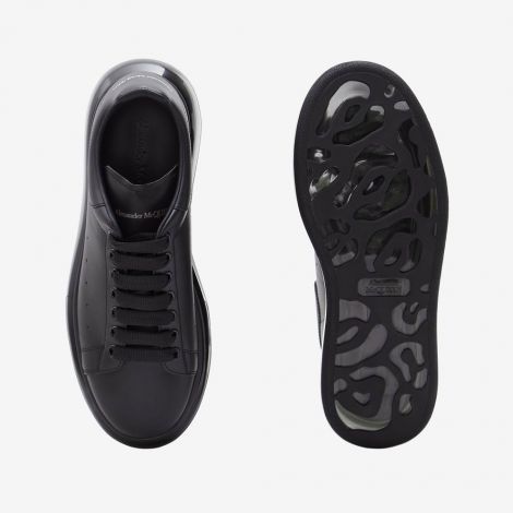 Alexander McQueen Ayakkabı Oversized Siyah - Alexander Mcqueen Oversized Sneaker Erkek Ayakkabi Beyaz Siyah Gri